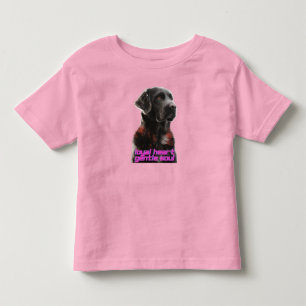 Camiseta De Bebé Retrato de Perro Negro Elegante - Arte de Mascota