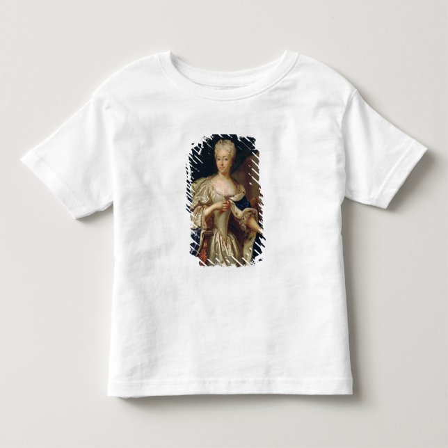 Camiseta De Bebé Retrato de Princesa (Anverso)