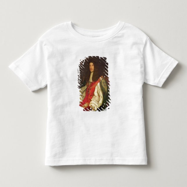 Camiseta De Bebé Retrato de rey Charles II, c.1660-65 (Anverso)