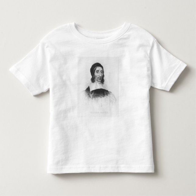 Camiseta De Bebé Retrato de Richard Baxter (Anverso)