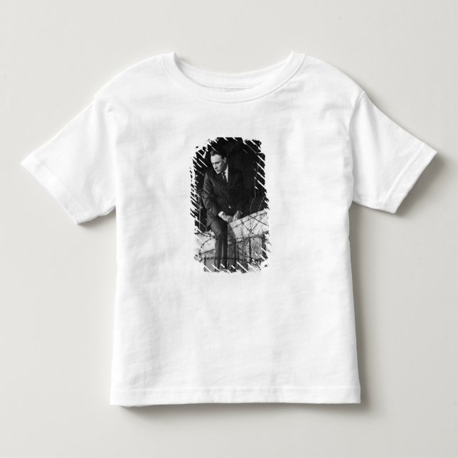 Camiseta De Bebé Retrato de Richard Burton (Anverso)