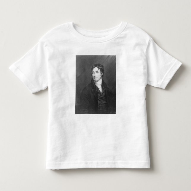 Camiseta De Bebé Retrato de Samuel Taylor Coleridge (Anverso)
