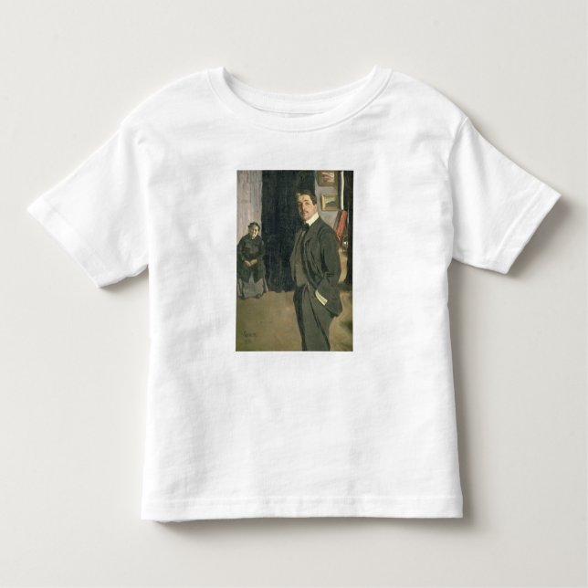 Camiseta De Bebé Retrato de Sergei Pavlovich Diaghilev (Anverso)