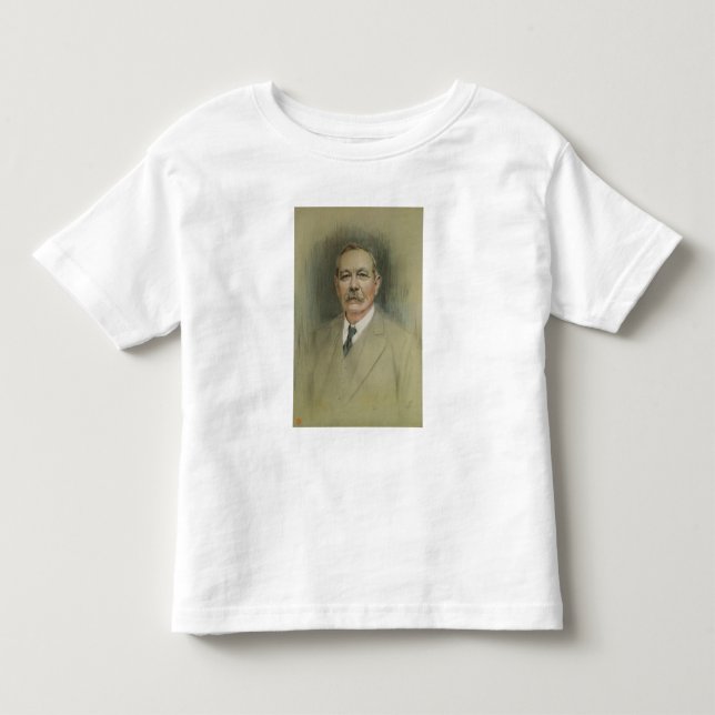 Camiseta De Bebé Retrato de sir Arthur Conan Doyle (Anverso)