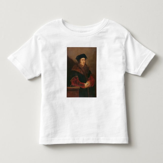 Camiseta De Bebé Retrato de sir Thomas More (Anverso)