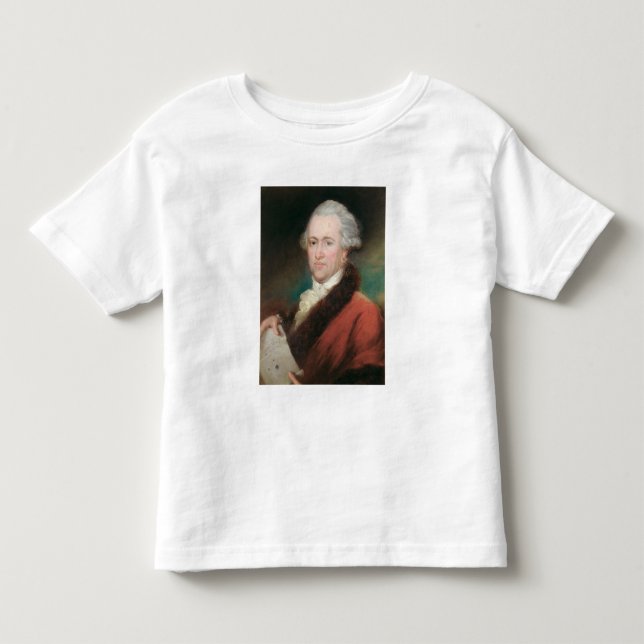 Camiseta De Bebé Retrato de sir William Herschel c.1795 (Anverso)