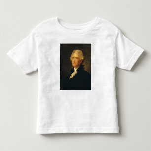 Camiseta De Bebé Retrato de Thomas Jefferson
