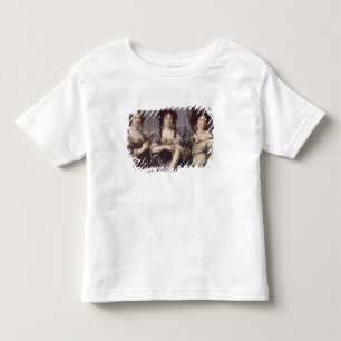 Camiseta De Bebé Retrato de tres sobrinas cardinales
