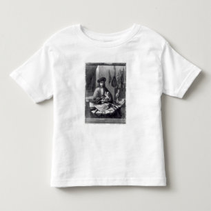Camiseta De Bebé Retrato de un artista joven