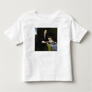 Camiseta De Bebé Retrato de un caballero en su estudio, 1528-30
