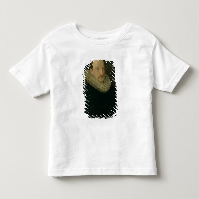 Camiseta De Bebé Retrato de un hombre 2 (Anverso)