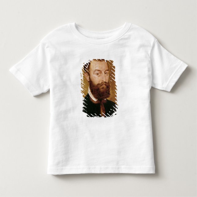 Camiseta De Bebé Retrato de un hombre con barba (Anverso)