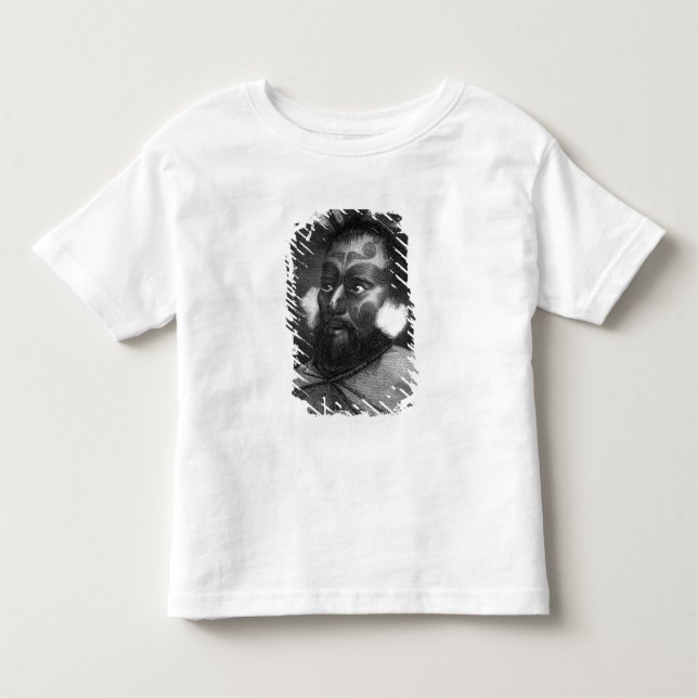 Camiseta De Bebé Retrato de un hombre de Nueva Zelanda (Anverso)