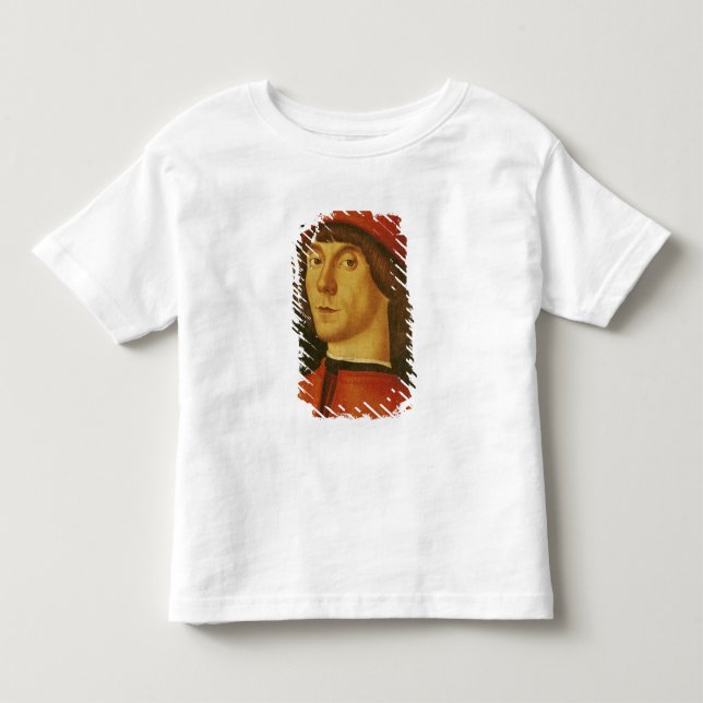 Camiseta De Bebé Retrato de un joven (Anverso)