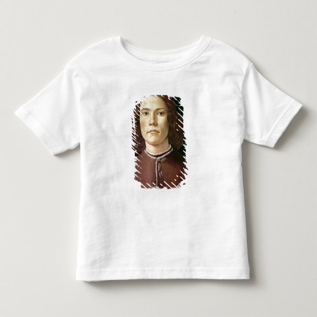 Camiseta De Bebé Retrato de un joven, c.1480-85 (Anverso)