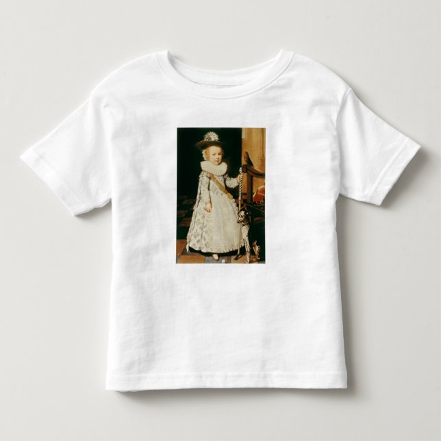 Camiseta De Bebé Retrato de un niño (Anverso)