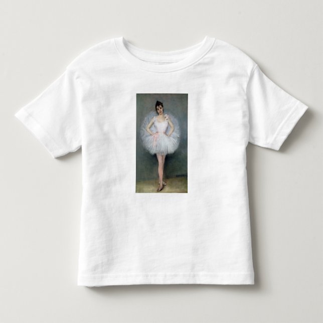 Camiseta De Bebé Retrato de una bailarina joven (Anverso)