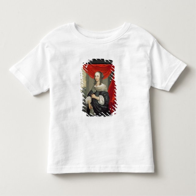 Camiseta De Bebé Retrato de una dama (Anverso)