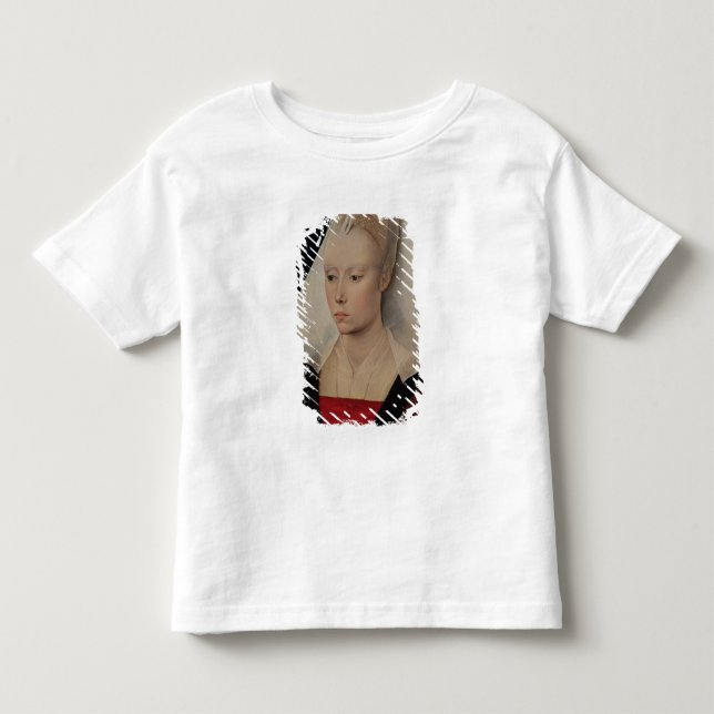 Camiseta De Bebé Retrato de una dama, c.1450-60 (Anverso)