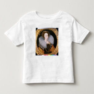 Camiseta De Bebé Retrato de una dama con una gran mancha