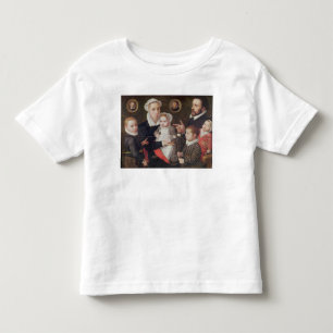 Camiseta De Bebé Retrato de una familia