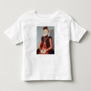 Camiseta De Bebé Retrato de una joven mujer