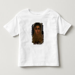 Camiseta De Bebé Retrato de una mujer con una tumba pectoral de oro