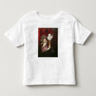 Camiseta De Bebé Retrato de una mujer y un niño