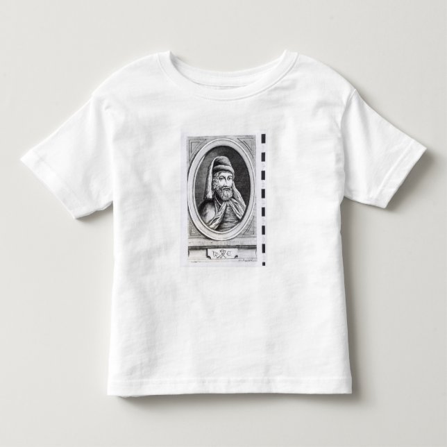 Camiseta De Bebé Retrato de William Caxton (Anverso)