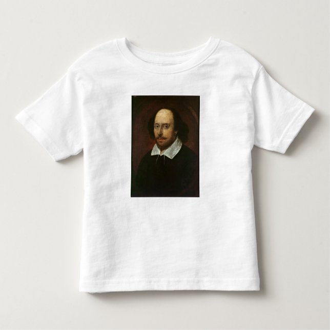 Camiseta De Bebé Retrato de William Shakespeare c.1610 (Anverso)