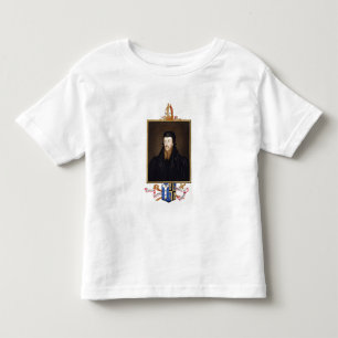 Camiseta De Bebé Retrato del arzobispo de Edmund Grindal