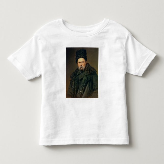 Camiseta De Bebé Retrato del autor ucraniano (Anverso)