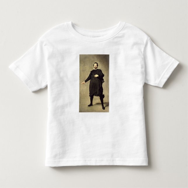 Camiseta De Bebé Retrato del bufón Pablo de Valladolid (Anverso)