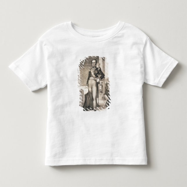 Camiseta De Bebé Retrato del Comte de Bourmont (1773-1846), COM (Anverso)