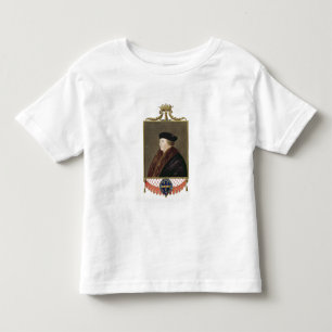 Camiseta De Bebé Retrato del conde de los Ist de Thomas Cromwell