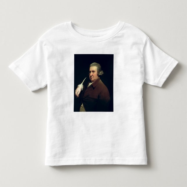 Camiseta De Bebé Retrato del Dr. Erasmus Darwin (Anverso)