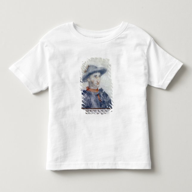 Camiseta De Bebé Retrato del duque de Rene I de Anjou (Anverso)