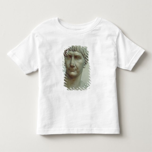 Camiseta De Bebé Retrato del emperador Trajan (Anverso)
