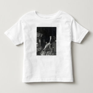 Camiseta De Bebé Retrato del gris del conde