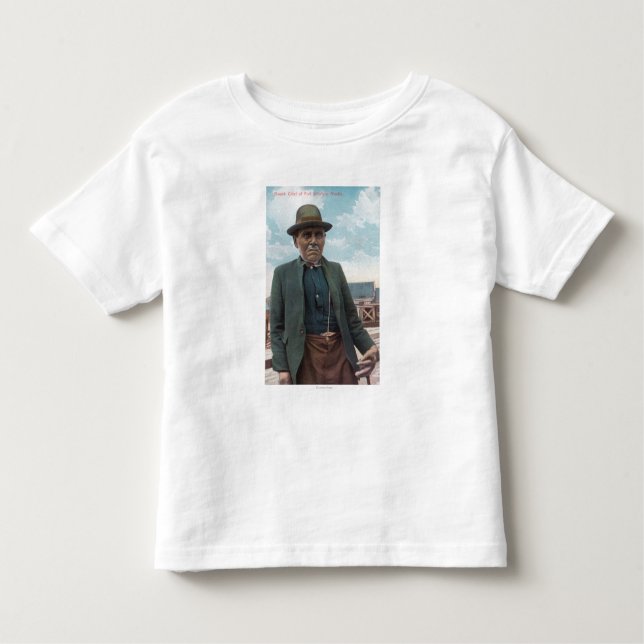 Camiseta De Bebé Retrato del jefe de Siwash de la disputa del (Anverso)