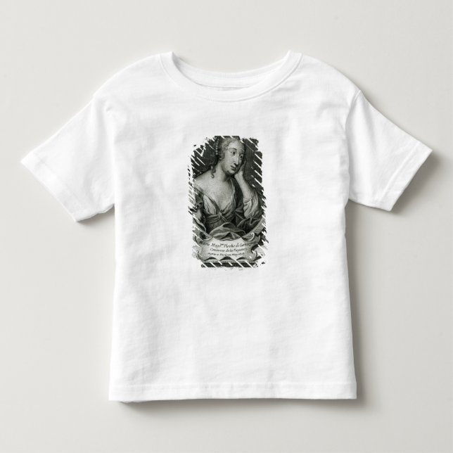 Camiseta De Bebé Retrato del medallón de señora de La Fayette (Anverso)
