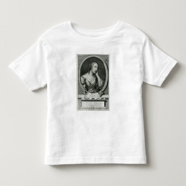 Camiseta De Bebé Retrato del medallón de señora de La Fayette (Anverso)