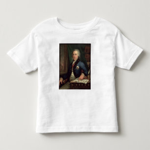 Camiseta De Bebé Retrato del poeta ruso Gavril Derzhavin