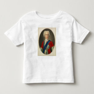 Camiseta De Bebé Retrato del Príncipe Carlos Eduardo