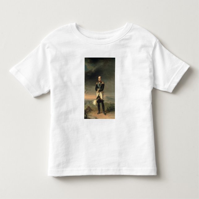 Camiseta De Bebé Retrato del Príncipe Mijaíl Barclay de Tolly (Anverso)