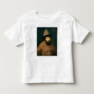 Camiseta De Bebé Retrato del Tsar Alexei I Mihailovitch