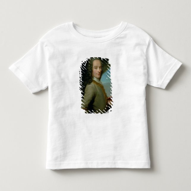 Camiseta De Bebé Retrato del Voltaire joven (Anverso)