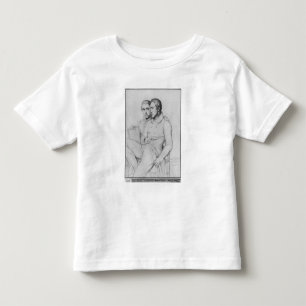 Camiseta De Bebé Retrato doble de Hippolyte y Paul Flandrin