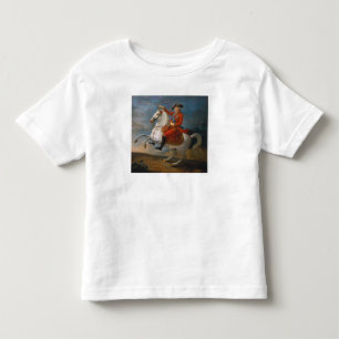 Camiseta De Bebé Retrato ecuestre de Louis XVI 1791