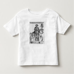 Camiseta De Bebé Retrato ecuestre de Philip II de España